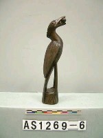 藏品(木刻鳥像)的圖片